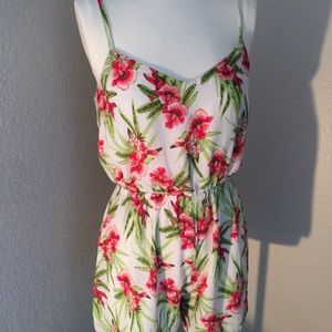 F21 Floral Romper